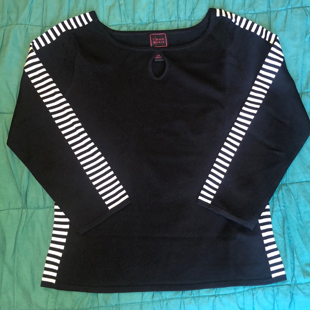 Colour Works Sweater Size Petite M